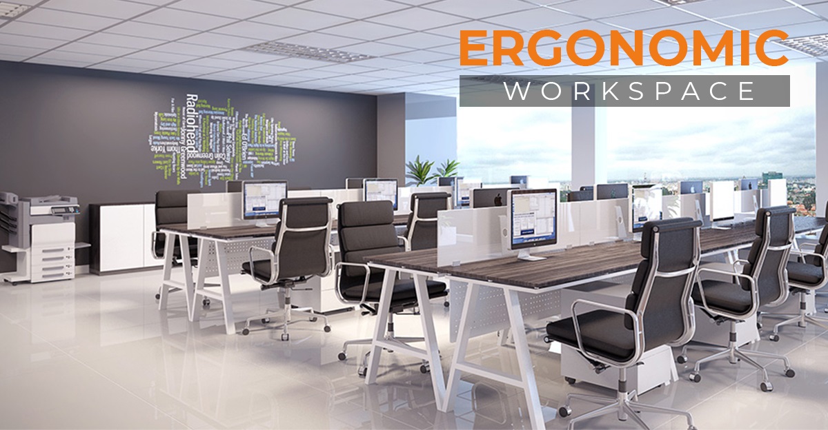 Nguyên tắc ứng dụng Ergonomic trong thiết kế nội thất văn phòng