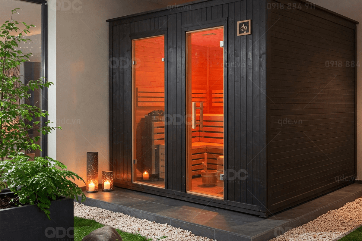 Kỹ thuật thiết kế thi công phòng xông hơi