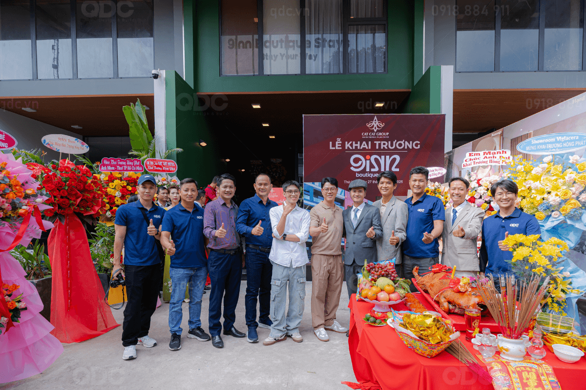 CHÚC MỪNG LỄ KHAI TRƯƠNG KHÁCH SẠN 9INN - THẢO ĐIỀN