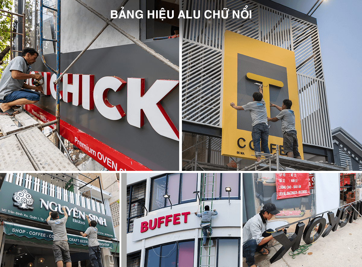 QDC - CHUYÊN THIẾT KẾ THI CÔNG BẢNG HIỆU QUẢNG CÁO UY TÍN CHẤT LƯỢNG CAO 